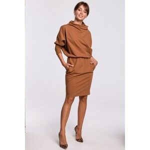 BEwear Prestige Robert Kotas 14 Athletic Dress Kimono Sleeve With Pockets Brown